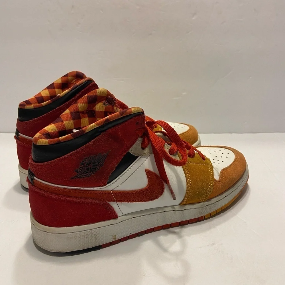Air Jordan 1 Mid SE Picnic (GS) Youth shoes DX2460-601 sz 6Y